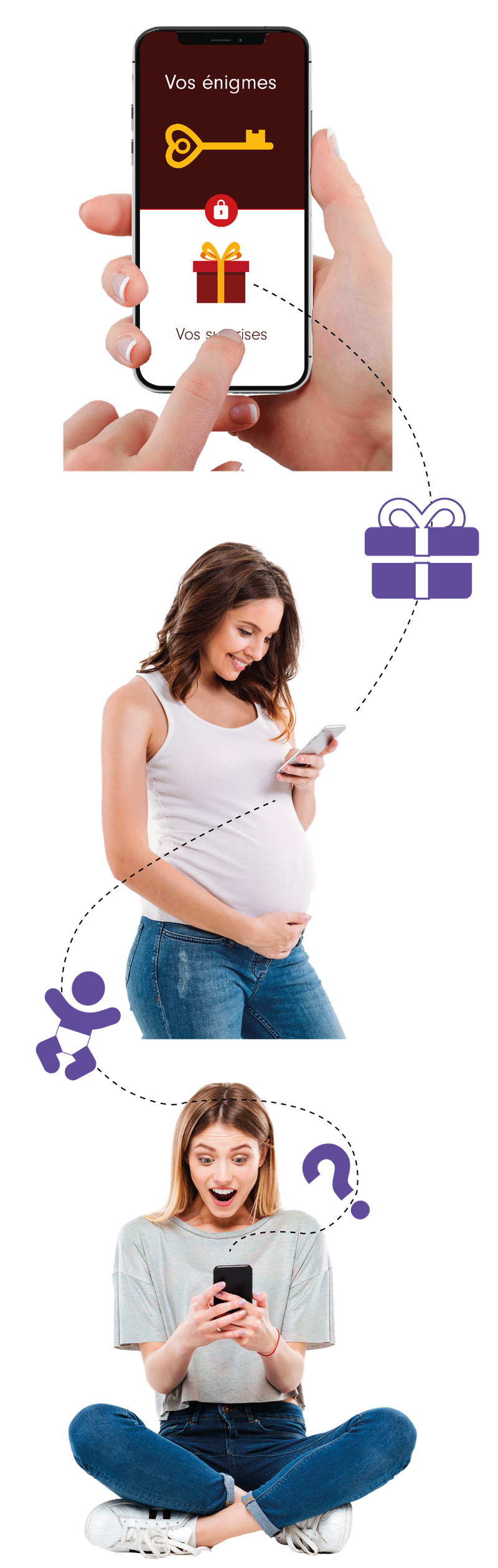 A riddle to announce your pregnancy