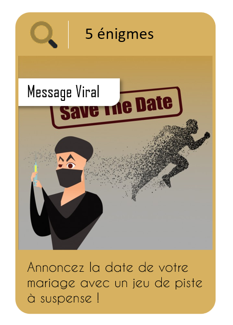 jeu de piste Save the date 2