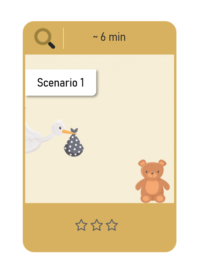 jeu de piste annonce naissance birth treasure hunt 1